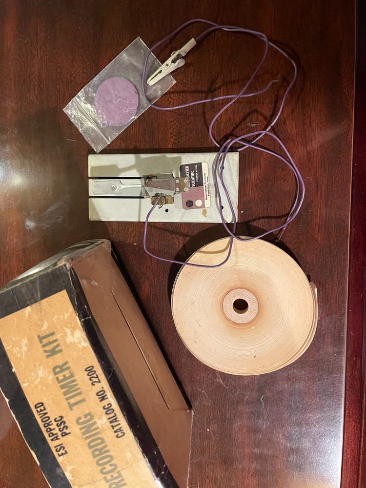 Vintage Macalaster Scientific Recording Timer Kit