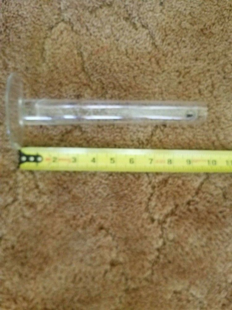 Hand made glass school lab beaker - Used