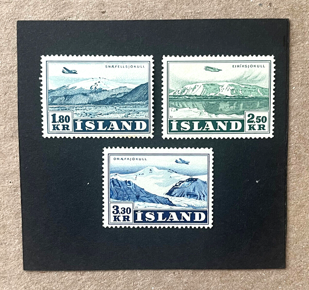 Iceland #C27-9 Mint NH Catalog $54.50