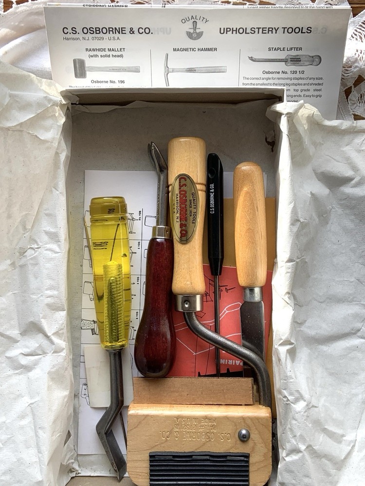 Osborne Intermediate Upholstery Kit No. B-11 ~~~~ Never Used * Missing Hammer