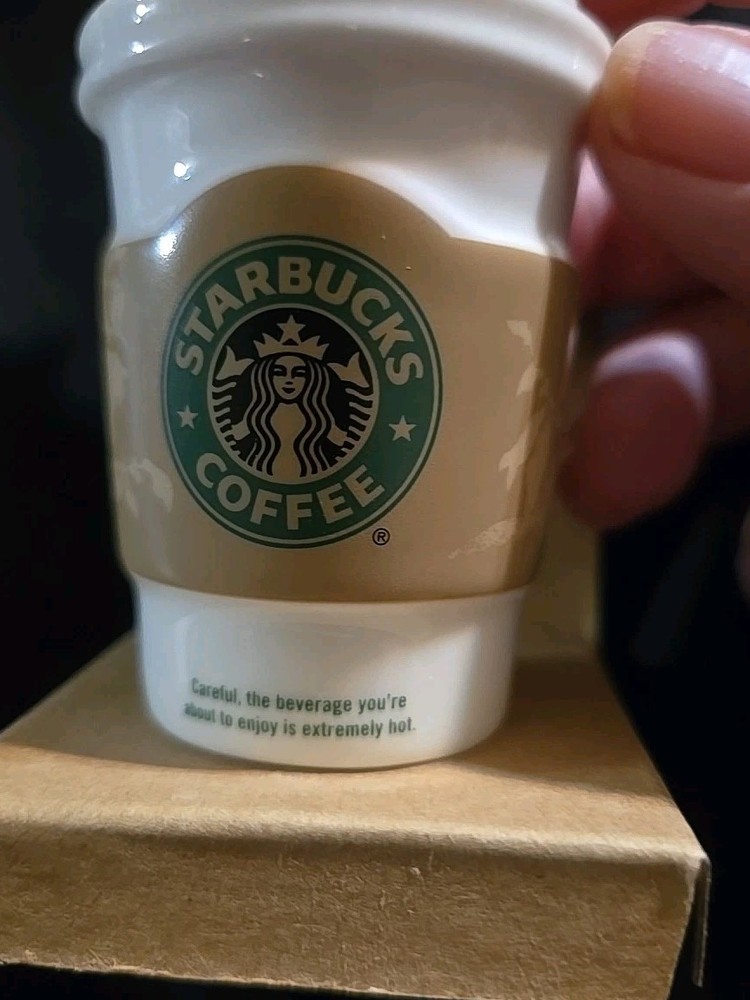 Starbucks Mini Cup Ornament 2008