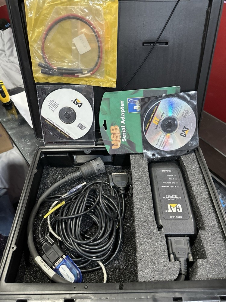 CAT 275-5120 Communication Adapter Group Data Link Kit Case - Working