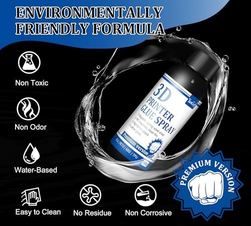 3D Printer Adhesive - 7oz 3D Printer Glue Spray, 3D Printing Accessory,