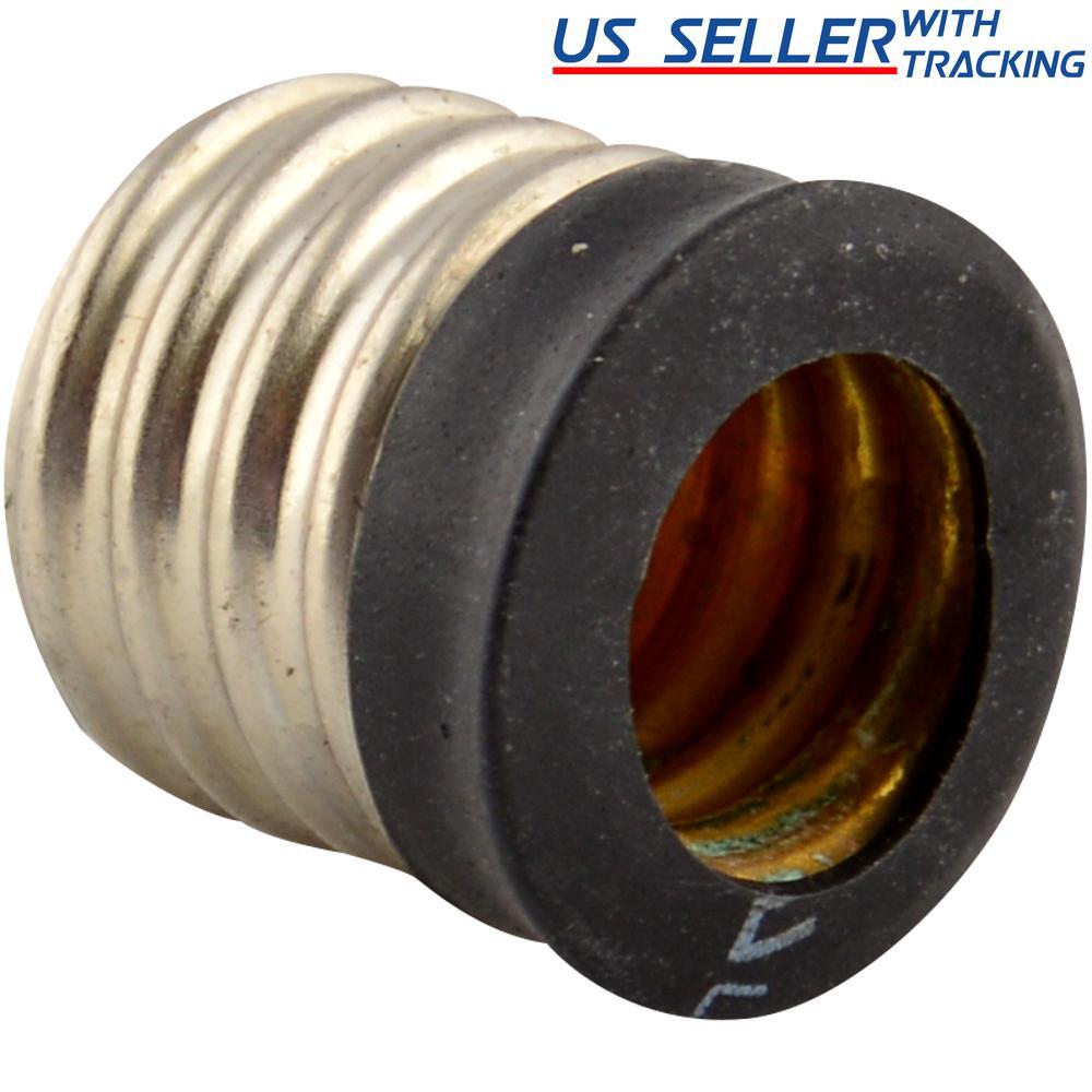 5-pack Light Bulb Socket Adapter Intermediate Base E17 to Candelabra E12 Reducer