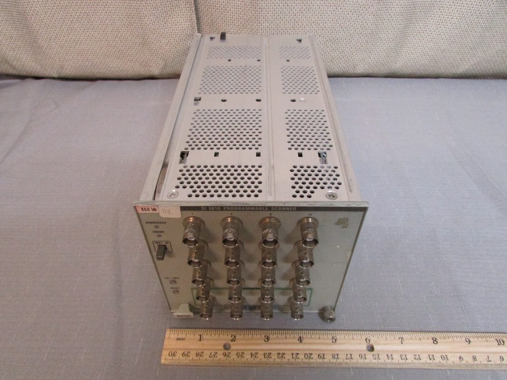 Tektronix Oscilloscope Plugin Module SI-5010 Programmable Scanner s/n B010997