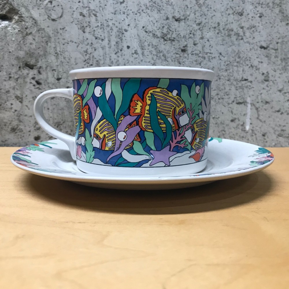 Studio Nova MZ 505/515 Caribbean Jumbo Cup/ Saucer
