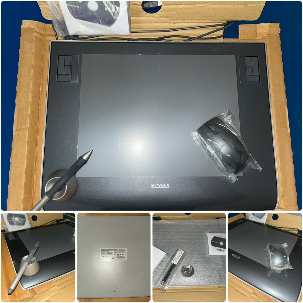Wacom Intuos 3 - PTZ-930 Graphics Tablet (9x12" / A4) - Super Complete