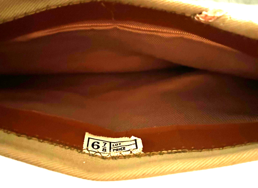 WWII US Army Cavalry Khaki Overseas Garrison Side Cap