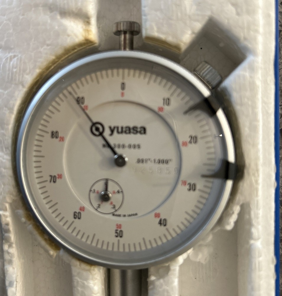 Yuasa Dial Indicator No. 300-005 with Case