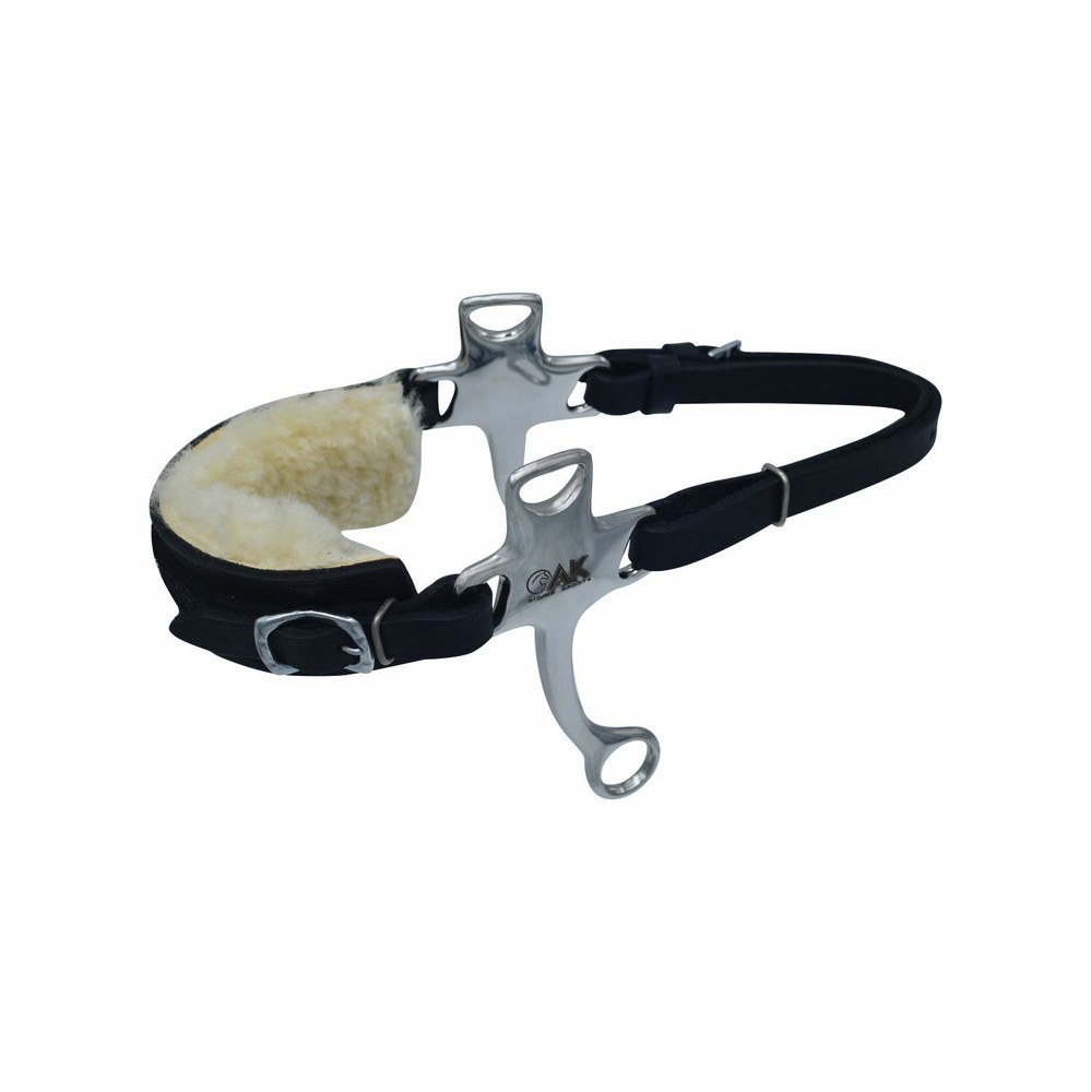 AK Hackamore Lamb Wool Horse Riding Bit