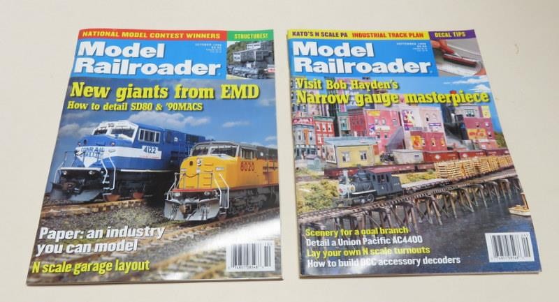 Model Railroader Magazine Complete Year 1998 - 12 Issues