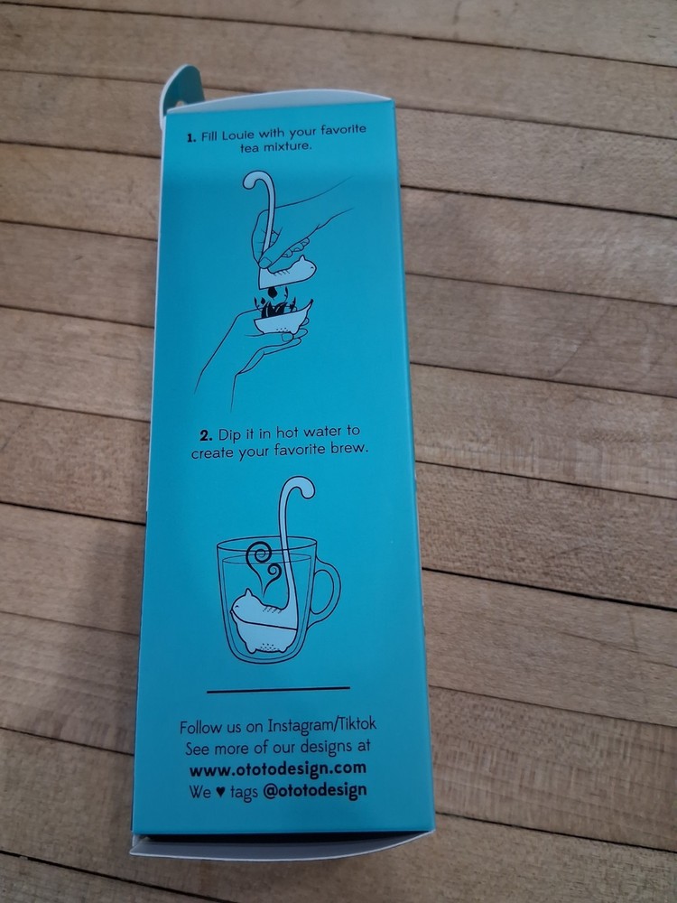 Cat Tea Infuser Silicone Steeper – Boxed