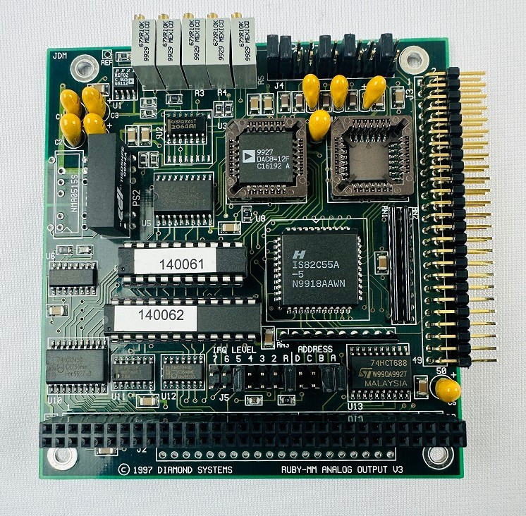Diamond Systems RUBY-MM Series Analog Output PC/104 Module