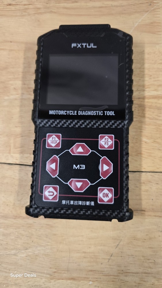 FXTUL M3 Motorcycle System Diagnostic Tool OBD2 Scanner Code Reader