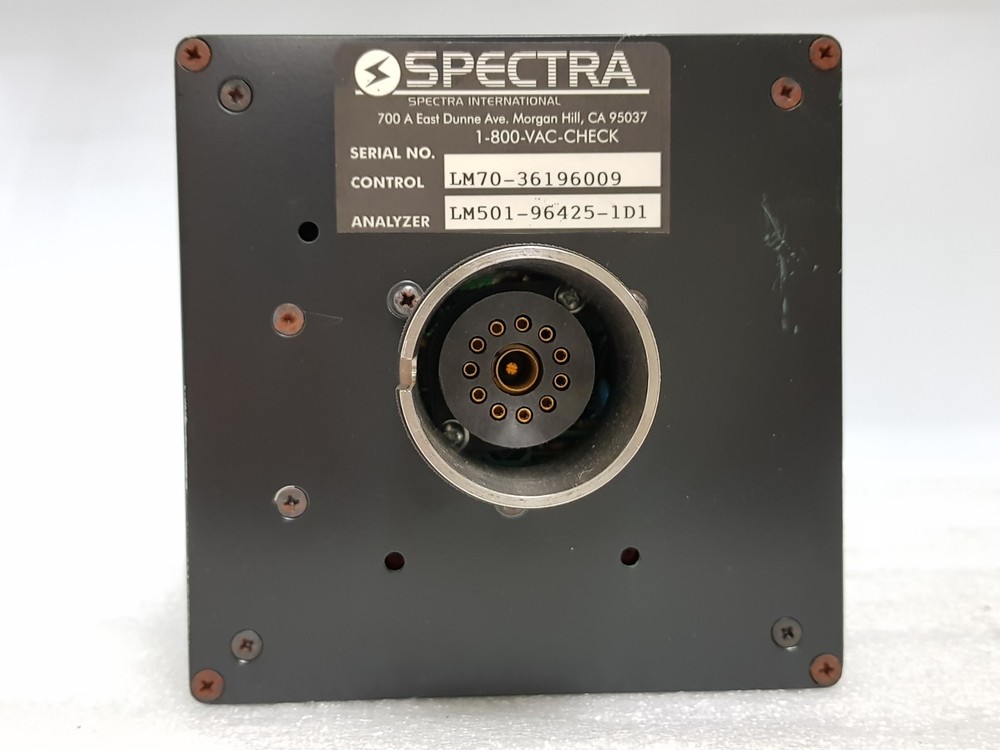 Spectra Microvision Plus LM501-96425-1D1 Analyzer