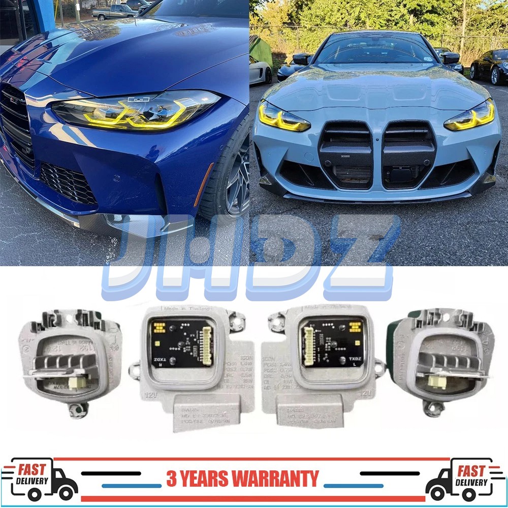Yellow Angel eye DRL LED Module For BMW 430i 430iX M440i M440iX 2021-2024 LASER