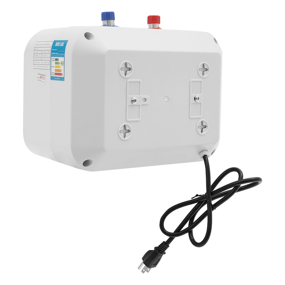Mini Electric Water Heater 6L with Adjustable Temperature and Compact Design