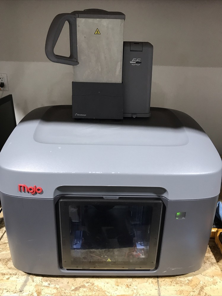 T192626 Stratasys Mojo Desktop 3D Printer w/ Wavewash 55 Support Cleaning System