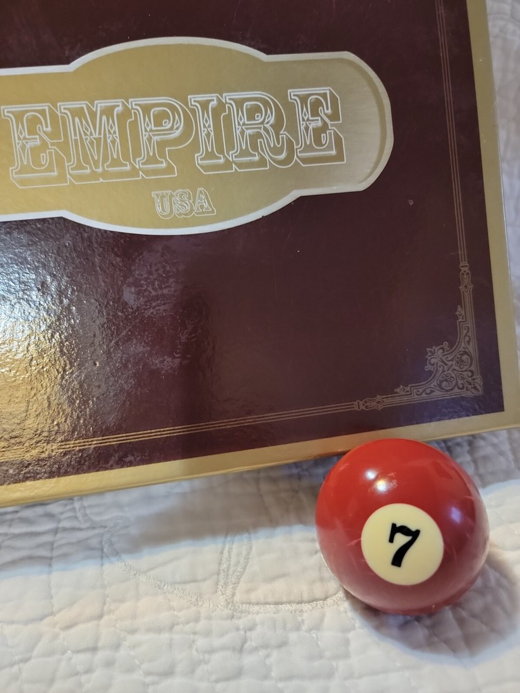 Replacement Billiard Pool 7 Ball Maroon Empire 2.25"