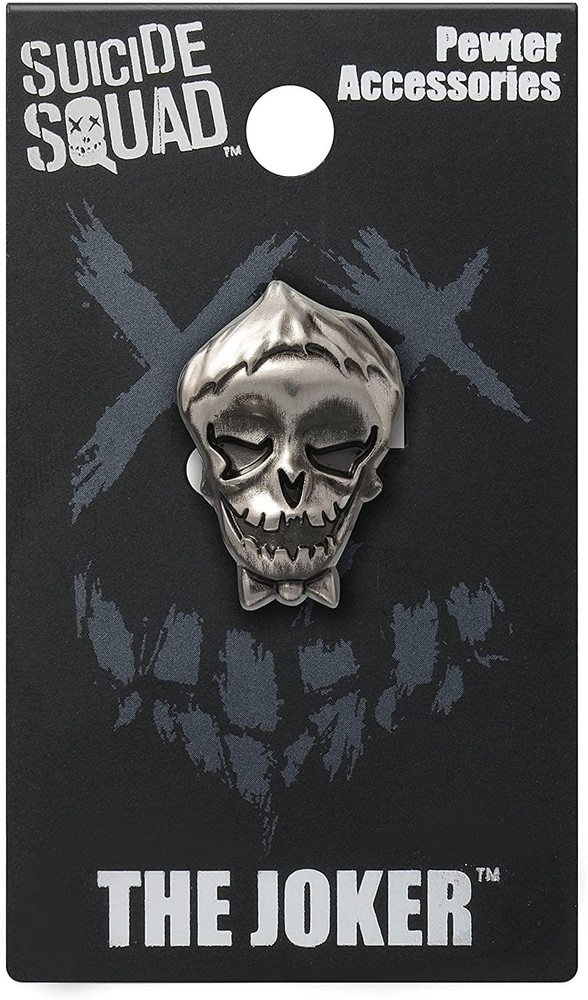 DC Comics Suicide Squad Pewter Lapel Pin | Joker