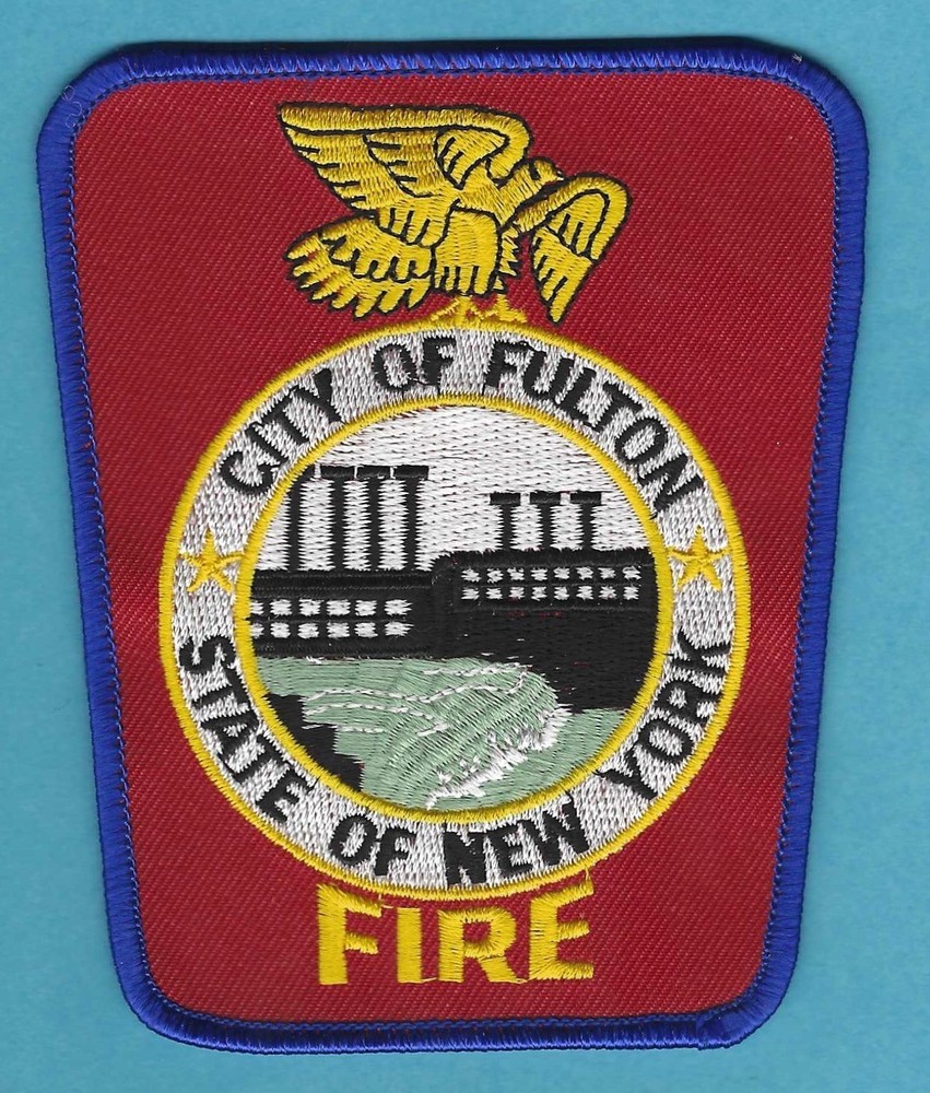 FULTON NEW YORK FIRE RESCUE PATCH