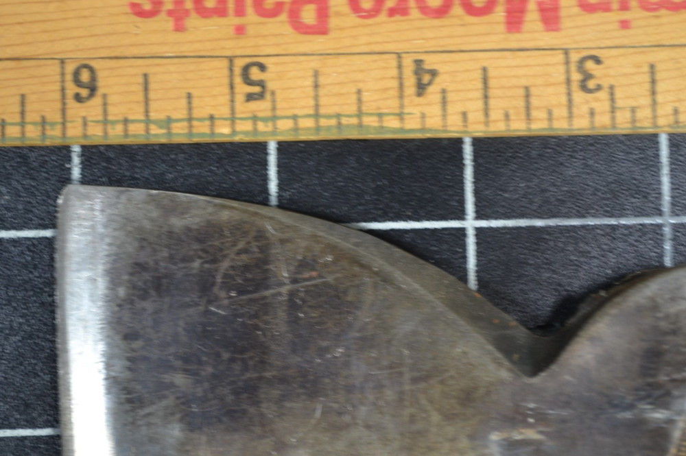 SHAPLEIGHS DIAMOND EDGE - HALF HATCHET - NICE LOGO ON HANDLE - ALL ORIGINAL