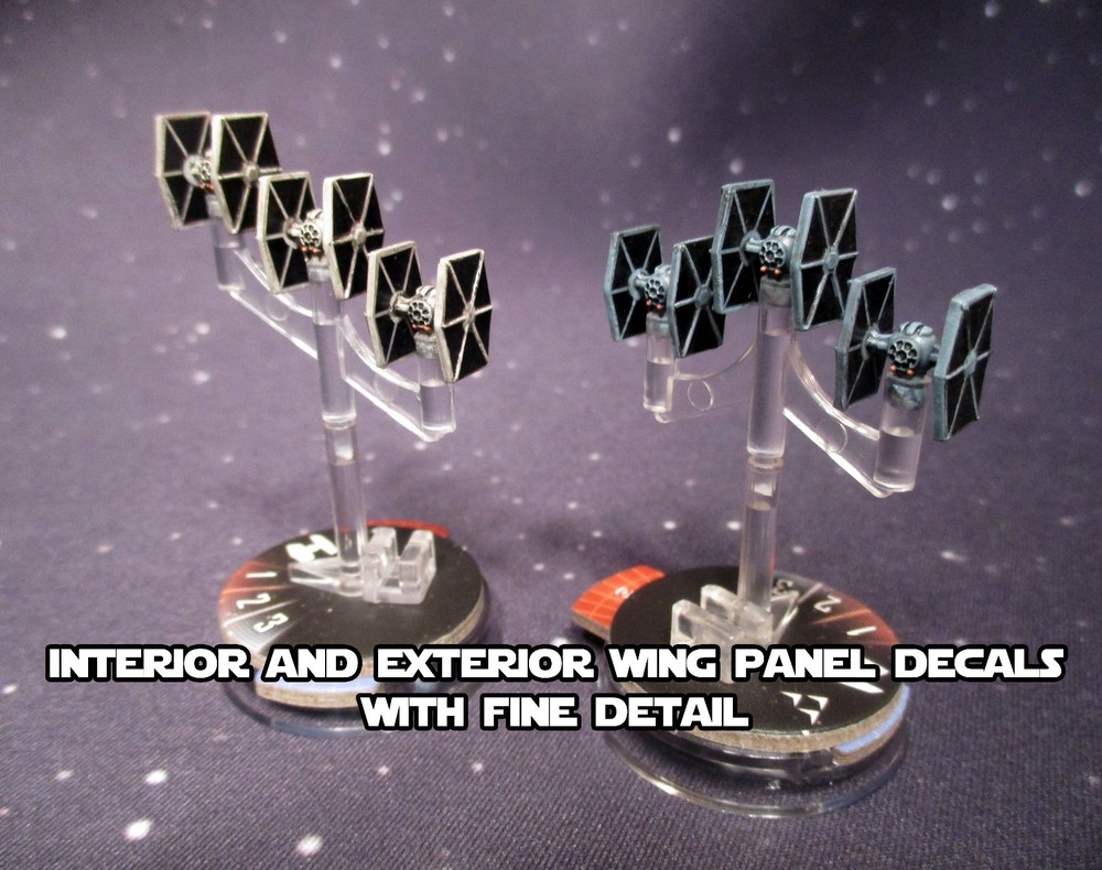 Star Wars Armada Decals for IMPERIAL SQUADRONS Expansion Pack
