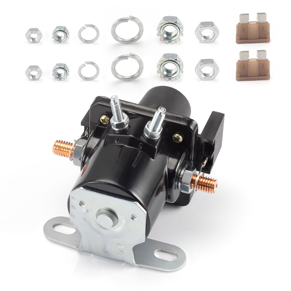 Battery Disconnect Relay 12 Volts 100 Amp Includes Screws 01-00055-000