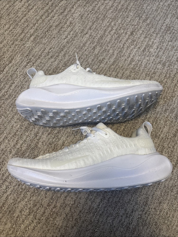 Nike ReactX Infinity Run 4 Triple White, Size 10.5, DR2665-103
