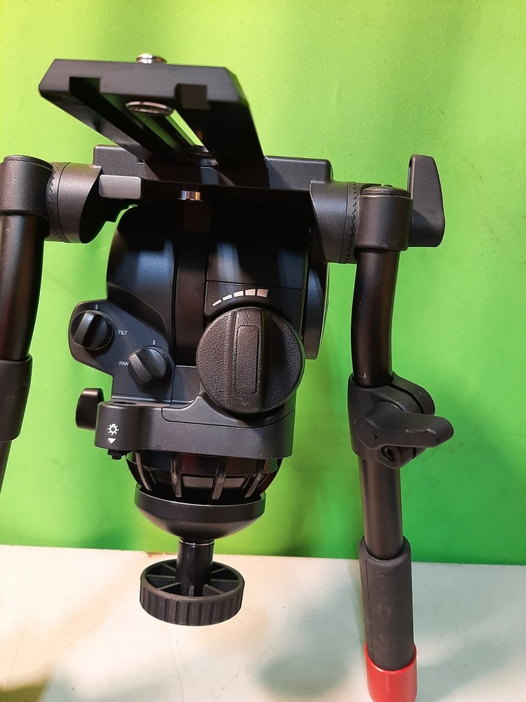 Libec RHP85 Fluid Head with Extendable Pan Handles