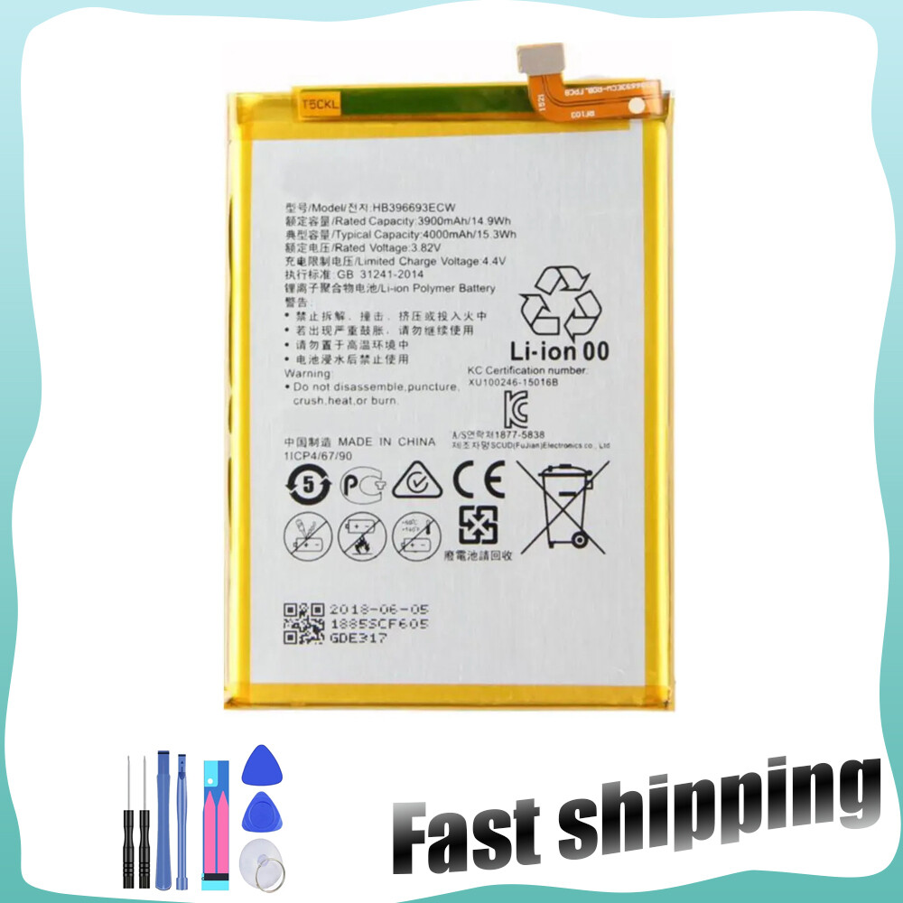 For Huawei Mate 8 NXT-L09 Replacement Battery HB396693ECW Tools