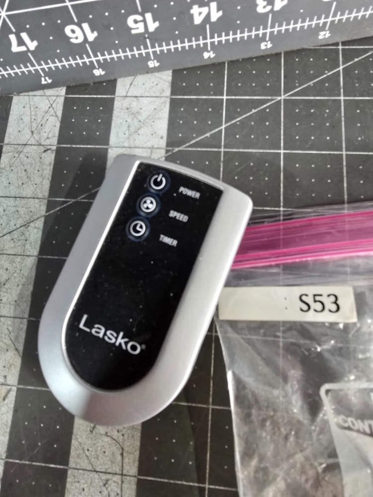 Lasko 3-button Fan Remote Control