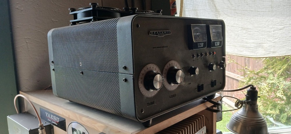 heathkit sb-220 hf linear amplifier