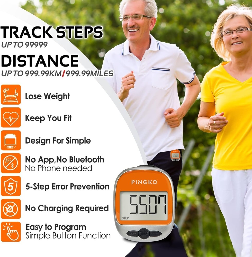 Outdoor Multi-Function Portable Sport Pedometer Step/Distance/Calories/Counter