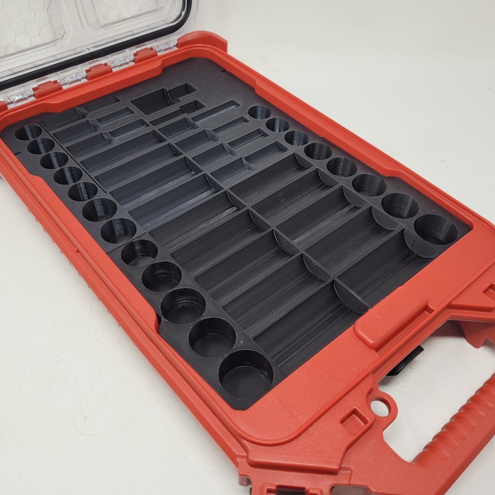Fits Milwaukee Packout Low Profile Storage Tray INSERT for Sockets