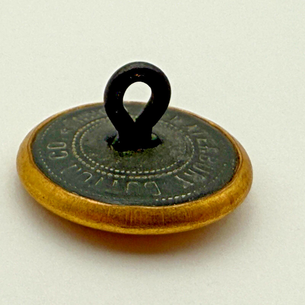 ATS Button Brass Anchor Maritime Waterbury Button Co.