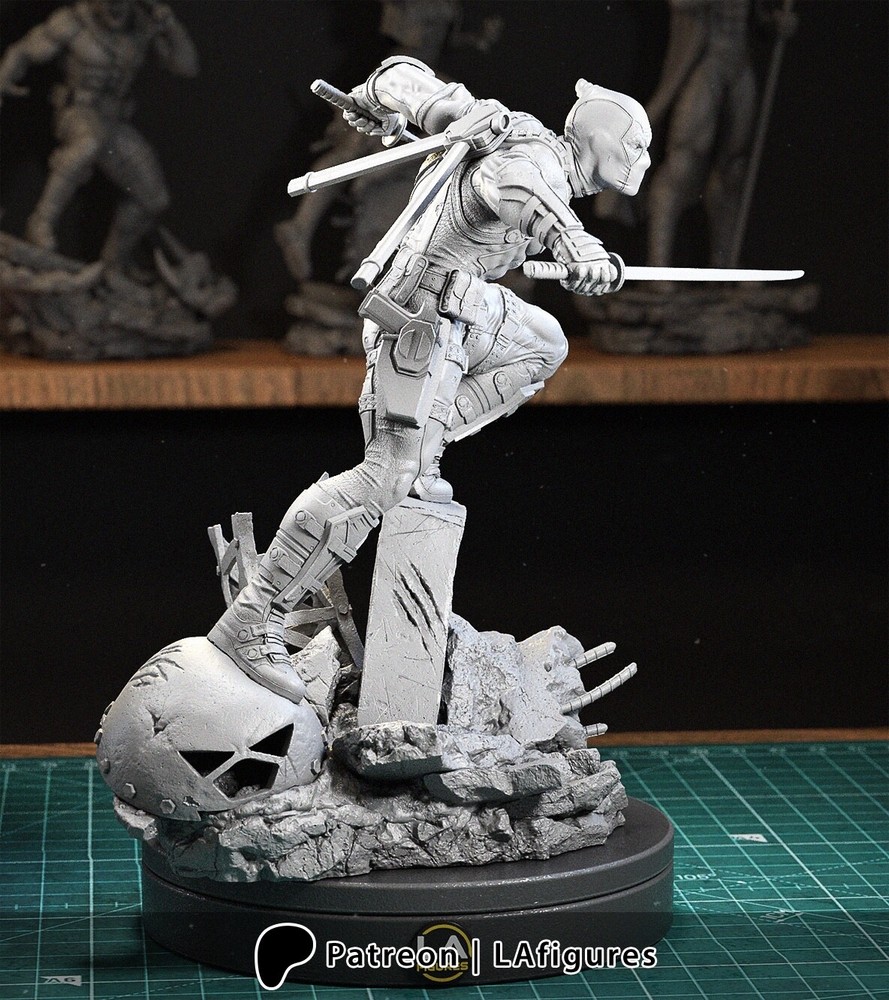 Deadpool resin scale model kit unpainted 3d print