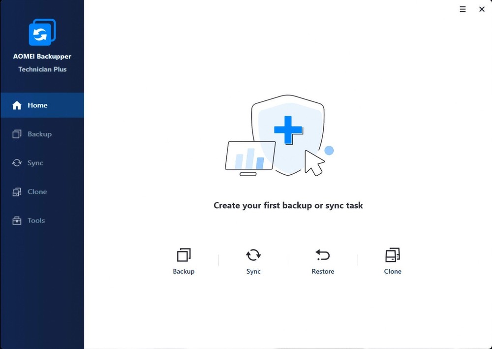 AOMEI Backupper Technician Plus Bootable USB