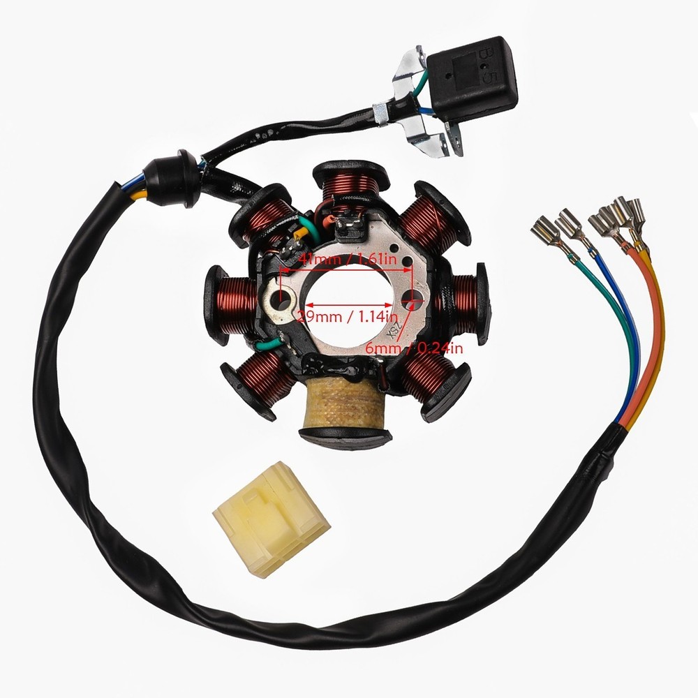 Complete Engine Wiring Harness Wire Loom 200cc 250cc Chinese ATV Quad Buggy