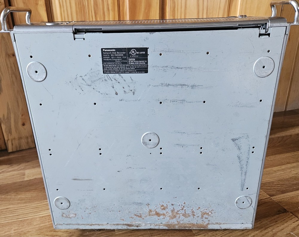 Panasonic NVR WJ-ND400K Network Disk Recorder