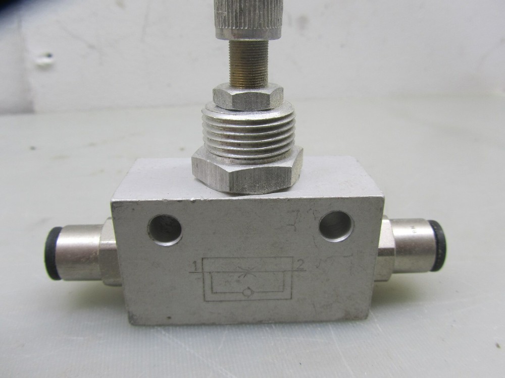 BOSCH 0 821 200 005 BRASS FLOW CONTROL CHECK VALVE, USED
