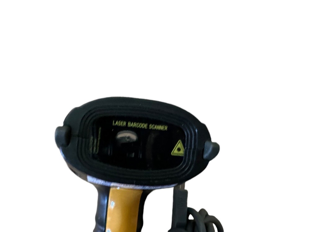 Barcode Scanner RoHS Handheld 4209 SR 2015 Black and Orange Tested Works