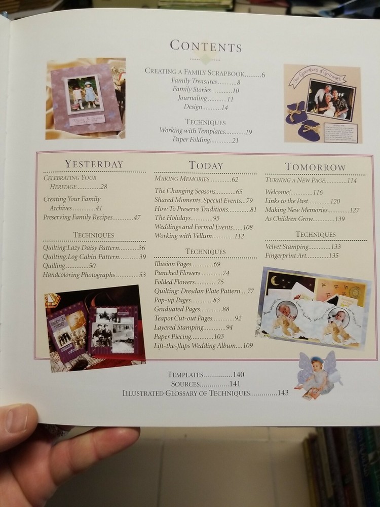 Memory Makers Family Scrapbooks - Yesterday, Today, & Tomorrow
