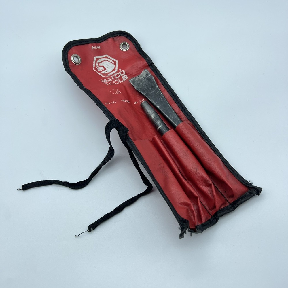 Matco Tools 4 Piece Air Cutter, Chisel, Scraper and Punch Set Model AH4K