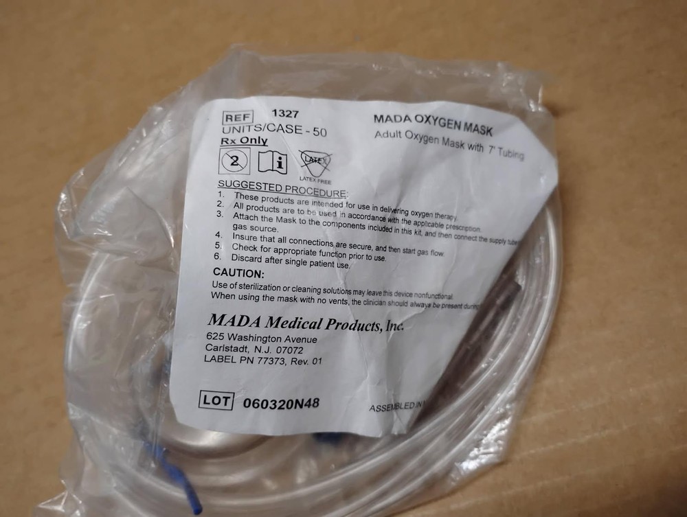 2 Face Masks Hudson and Mada Oxygen