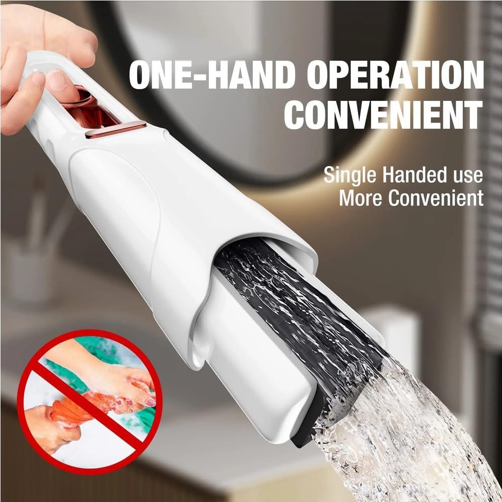 1pc2Mop Head,Hand-Washable Desktop Cleaning Mini Mop