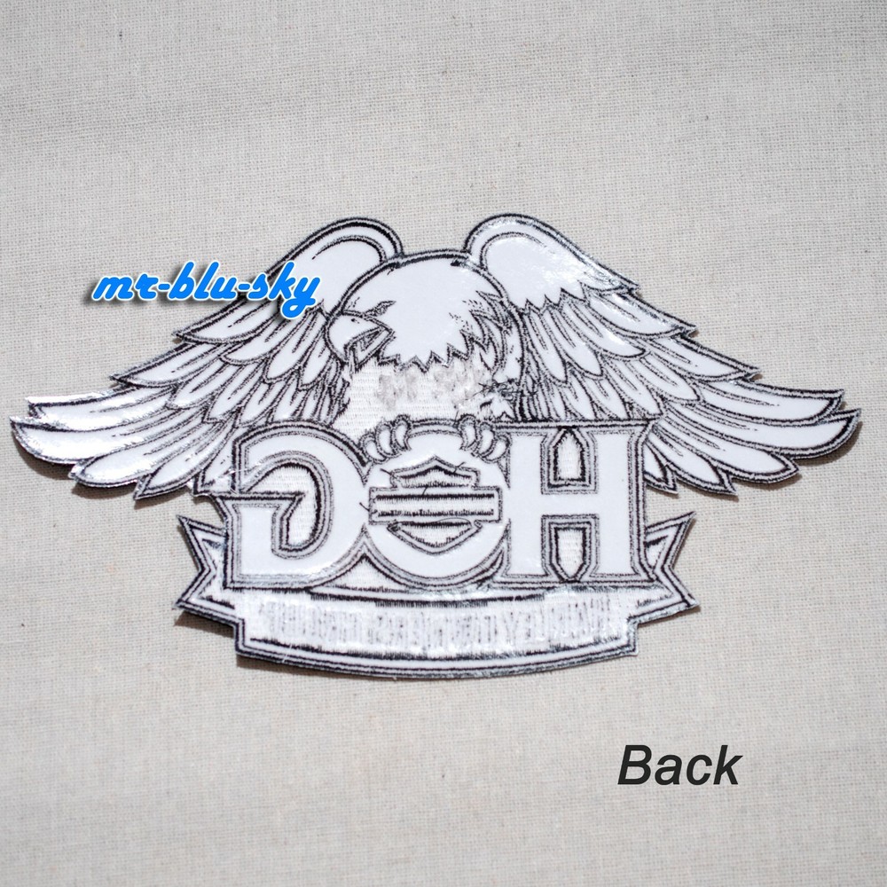 Large Reflective Eagle Patch ~ Harley Davidson Owners Group H.O.G.