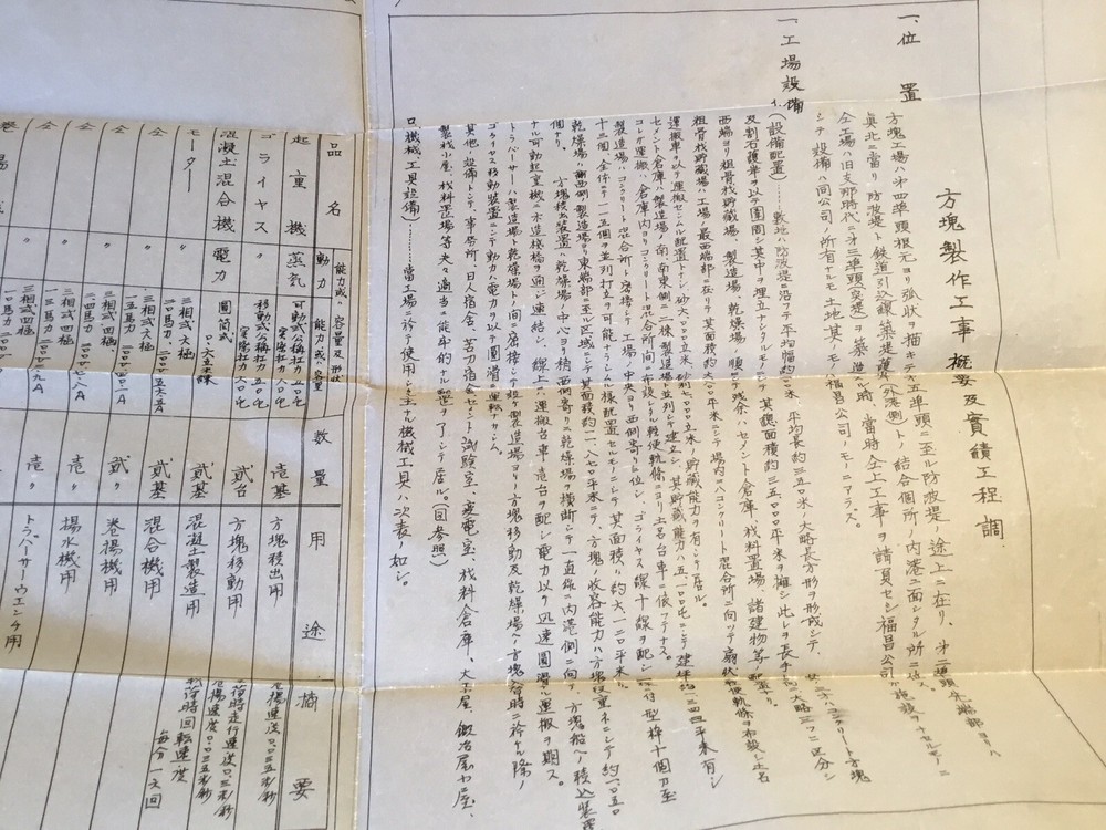 ORIGINAL WWII TSINGTAO CHINA OCT 1945 MILITARY DOCUMENT