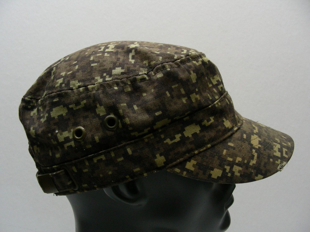 USA - Camouflage - One Size Adjustable Cadet Style Cap Hat!
