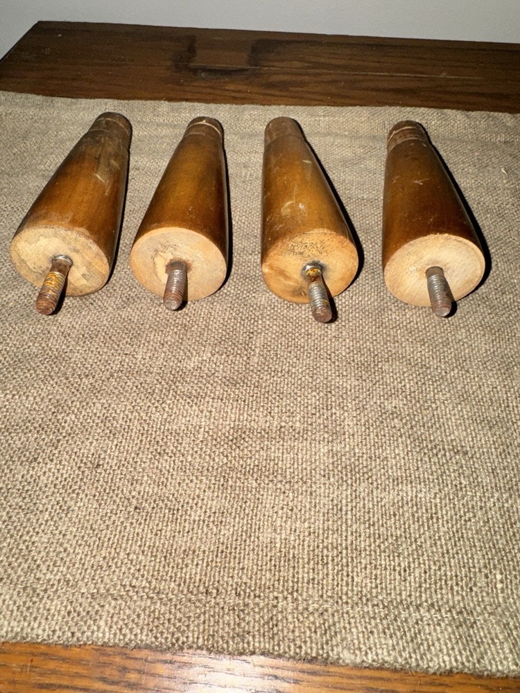 Vintage Stool/Table Legs, 5” Long, 4 Total MCM